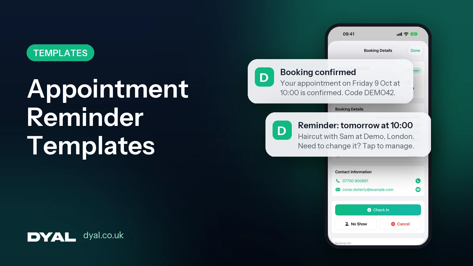 Appointment Reminder Templates: Email & Text Examples That Cut No-Shows