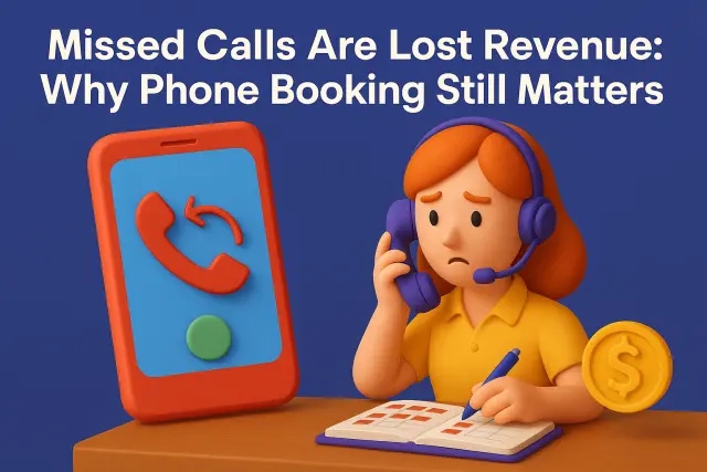 Missed Calls Are Lost Revenue: Why Phone Booking Still Matters