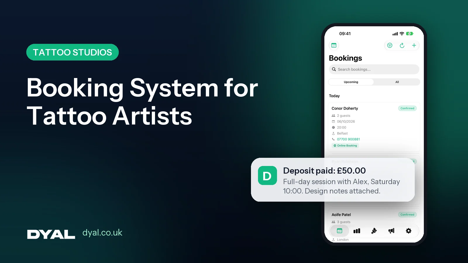 Booking System for Tattoo Artists: Deposits, Consultations & No DMs
