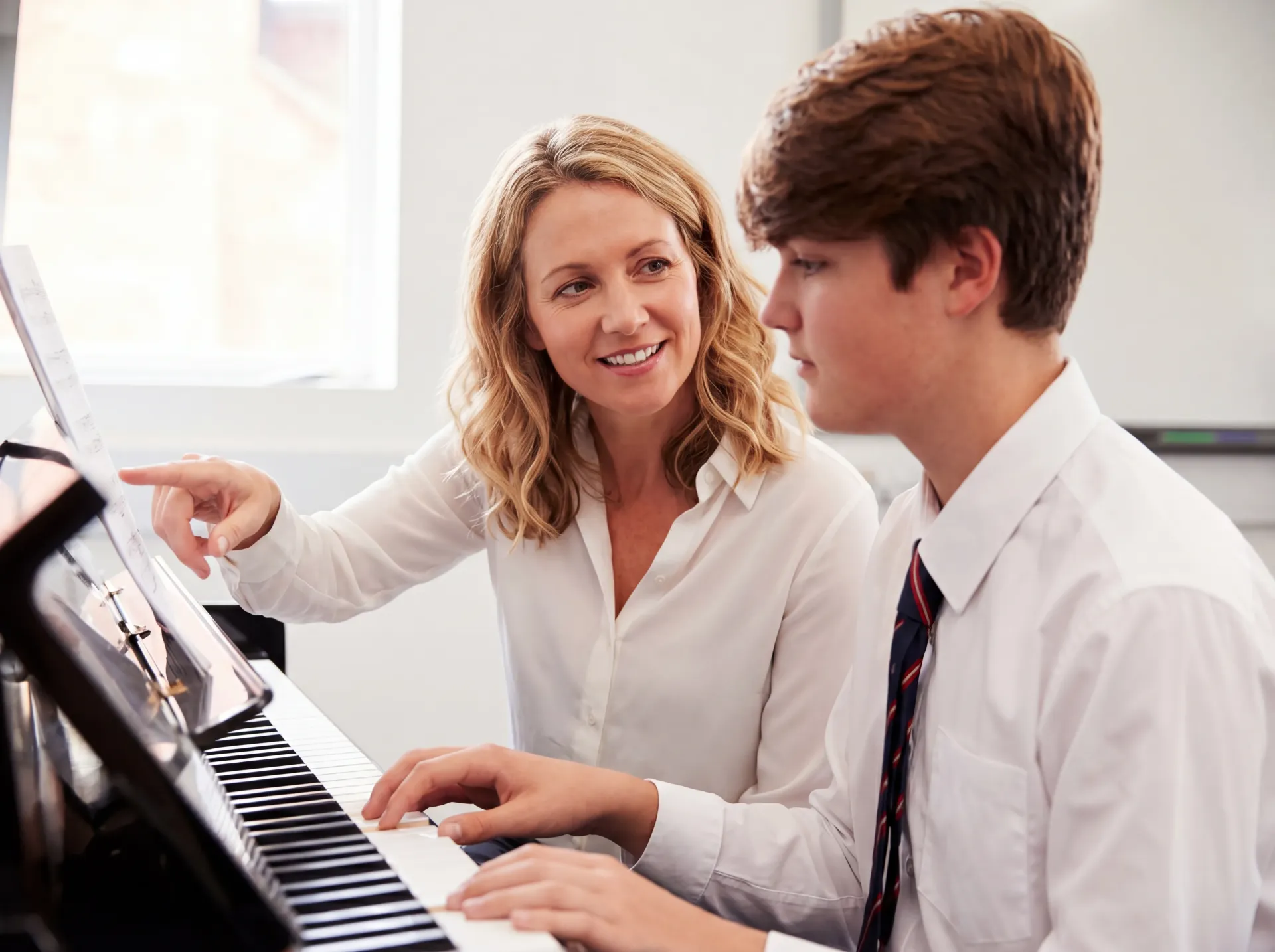 Piano lesson